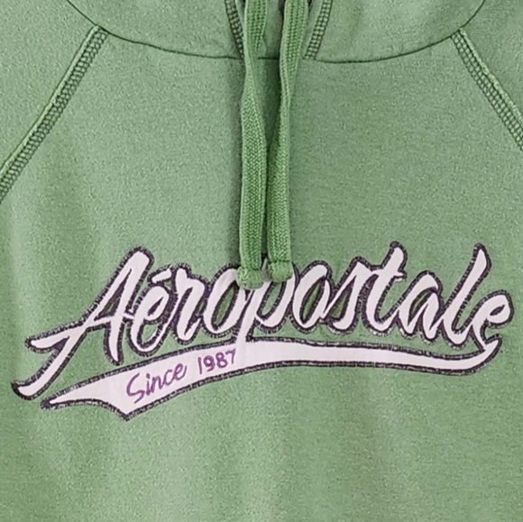 Aeropostale sweatshirt, size medium, color green - Picture 3 of 4
